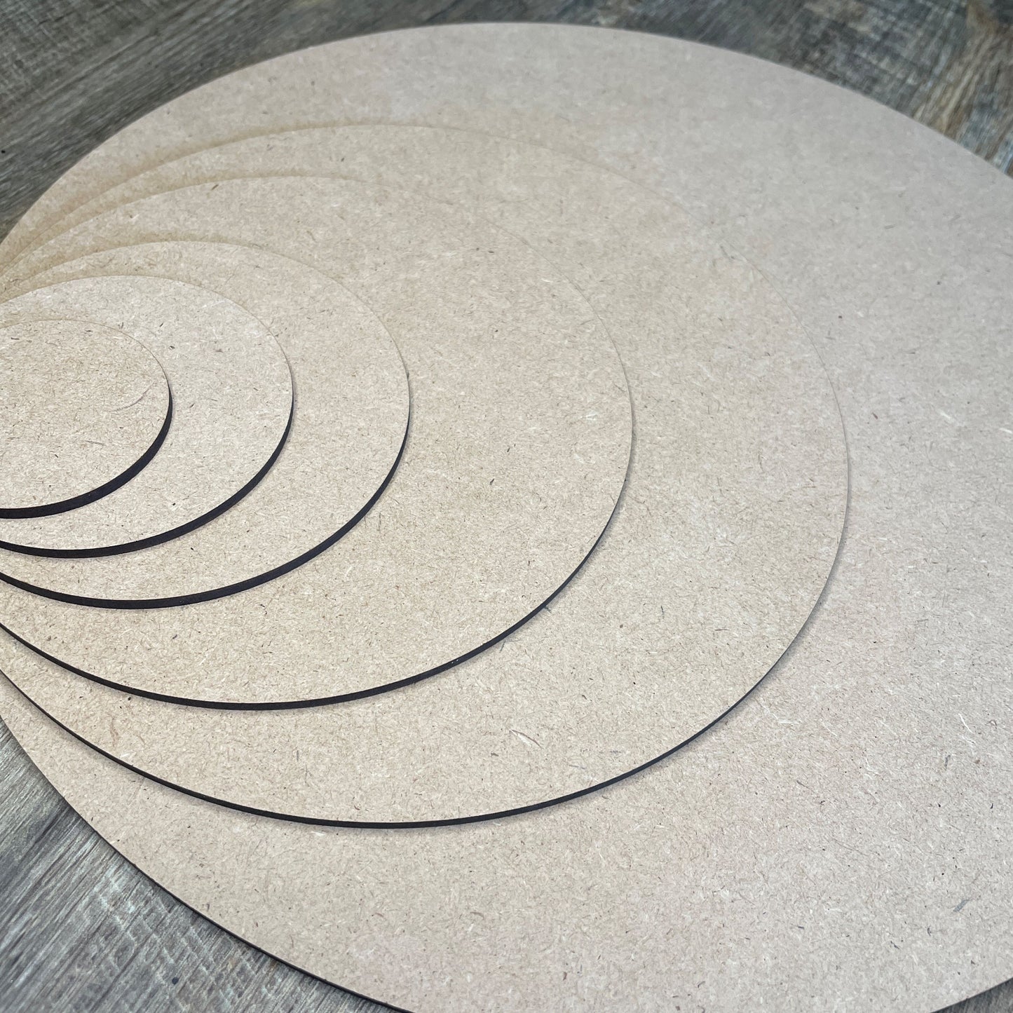 MDF Wooden Rounds 3mm