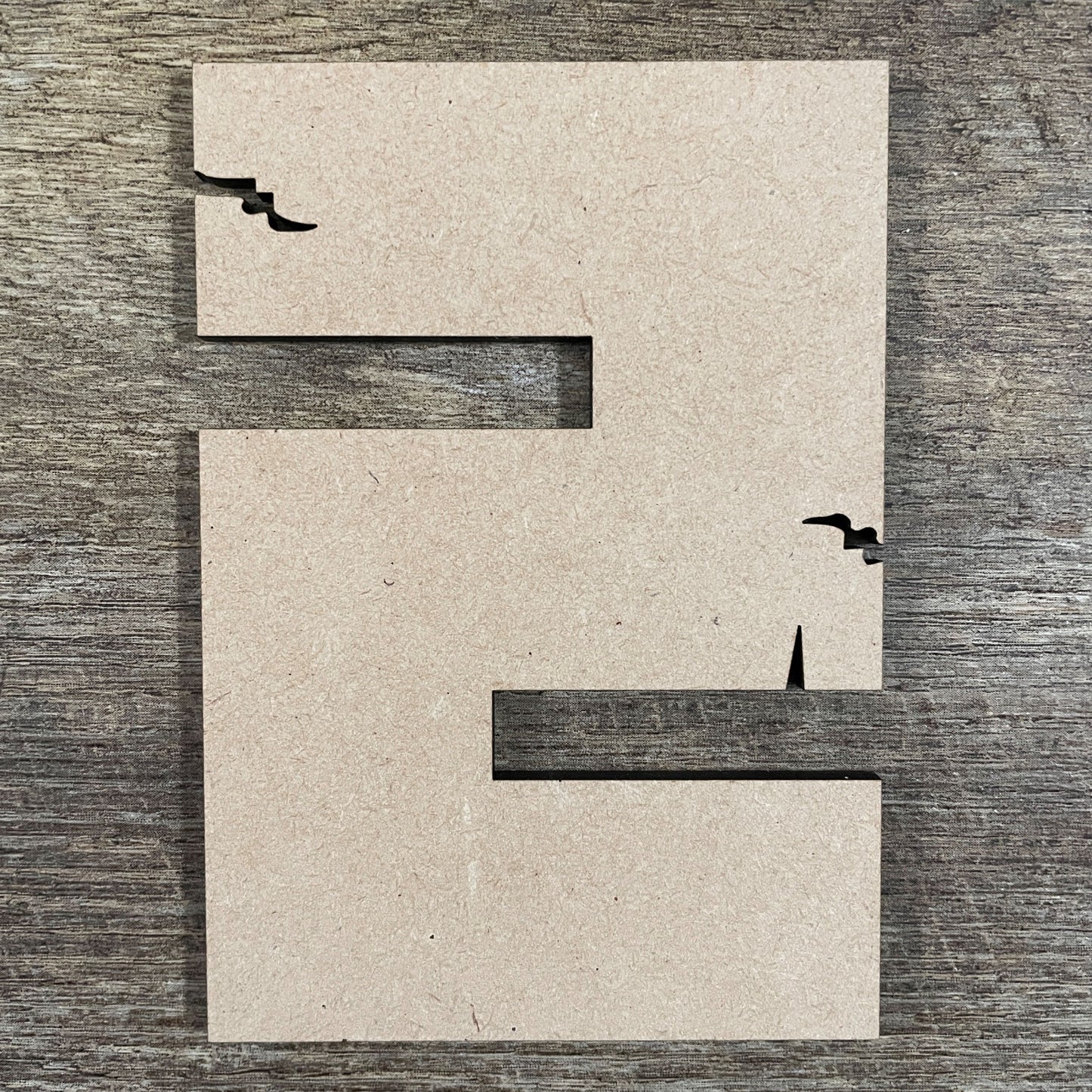 MDF Letters and Numbers 'Pixelcraft'