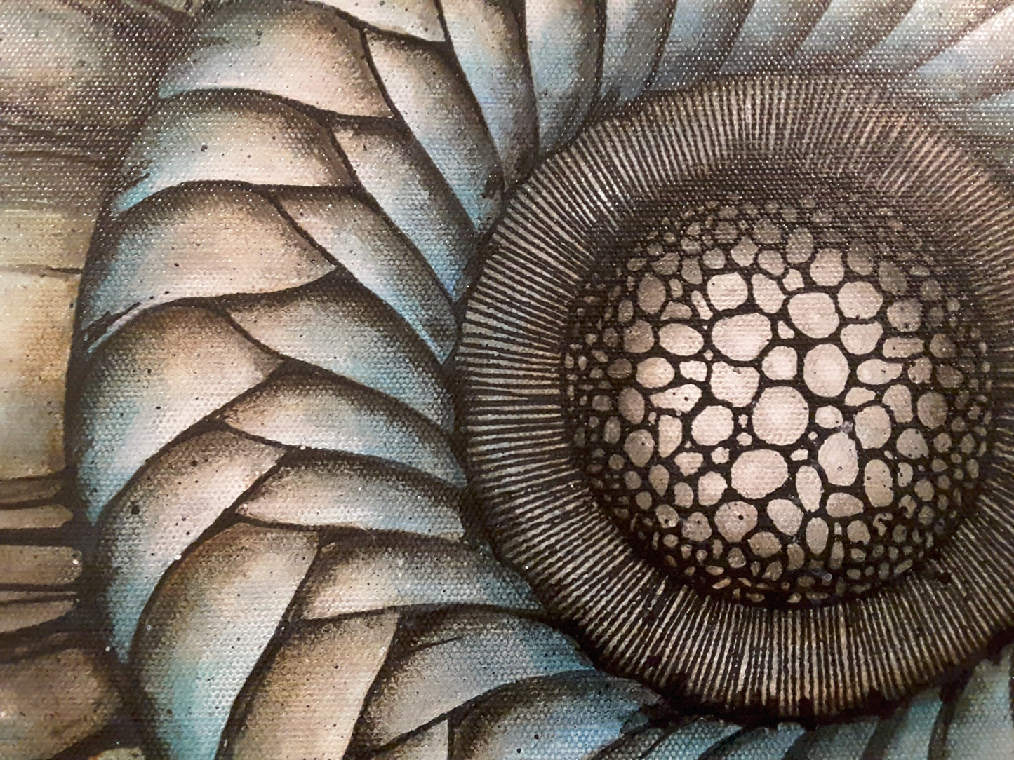 Acrylic Painting 'Viridescent Dreams' Original - PICK UP ONLY