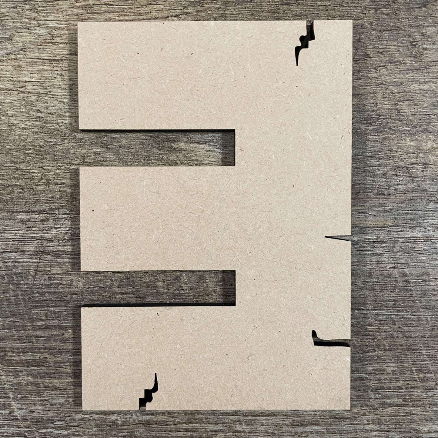 MDF Letters and Numbers 'Pixelcraft'