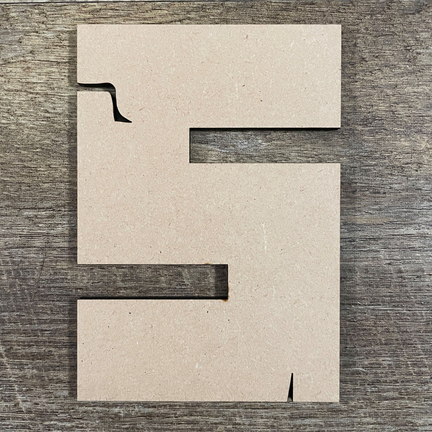 MDF Letters and Numbers 'Pixelcraft'