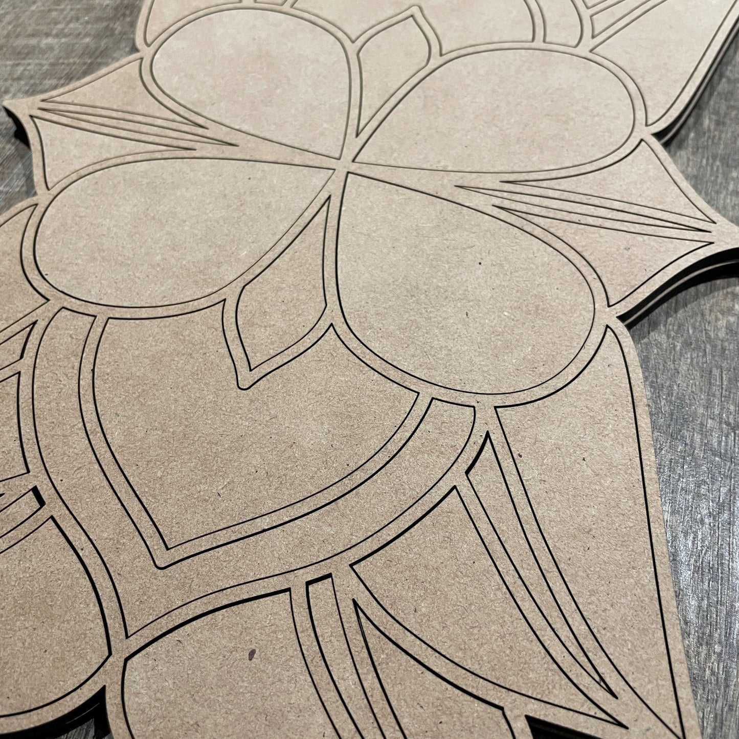 MDF Layered Cutout Mini Reflections 11
