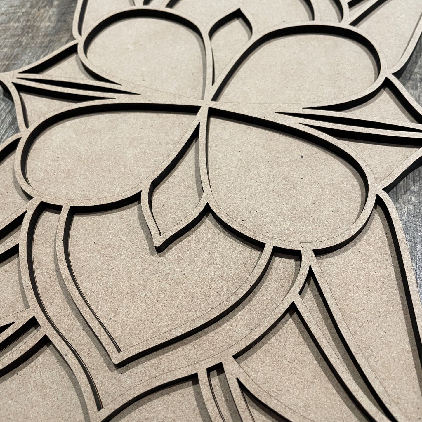 MDF Layered Cutout Mini Reflections 11