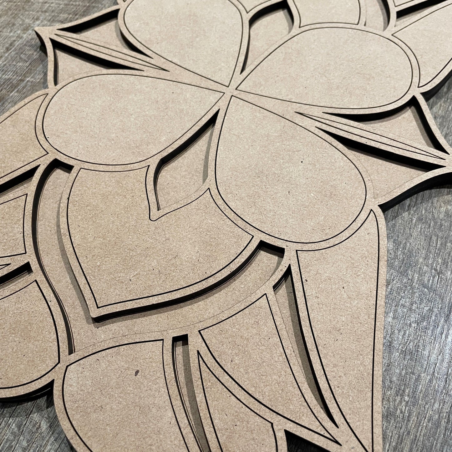 MDF Layered Cutout Mini Reflections 11