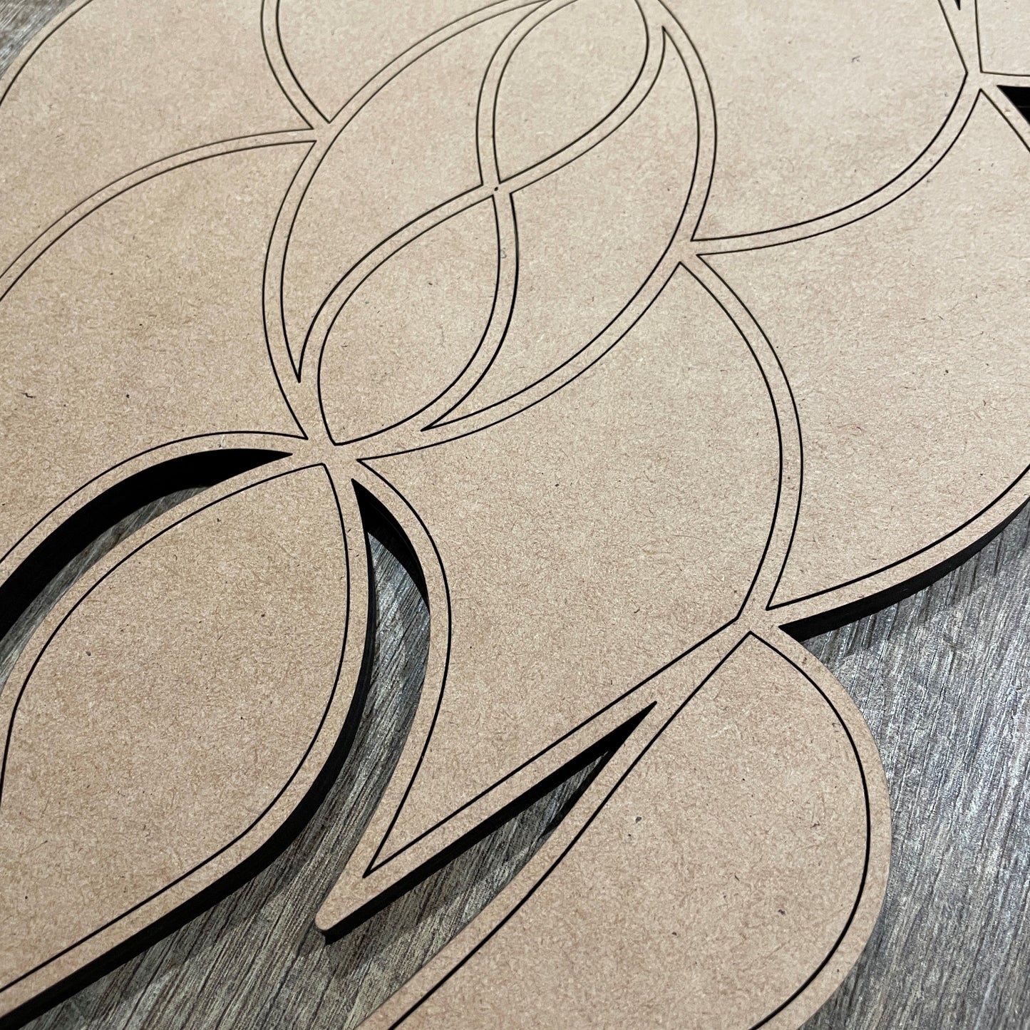 MDF Layered Cutout Mini Reflections 12