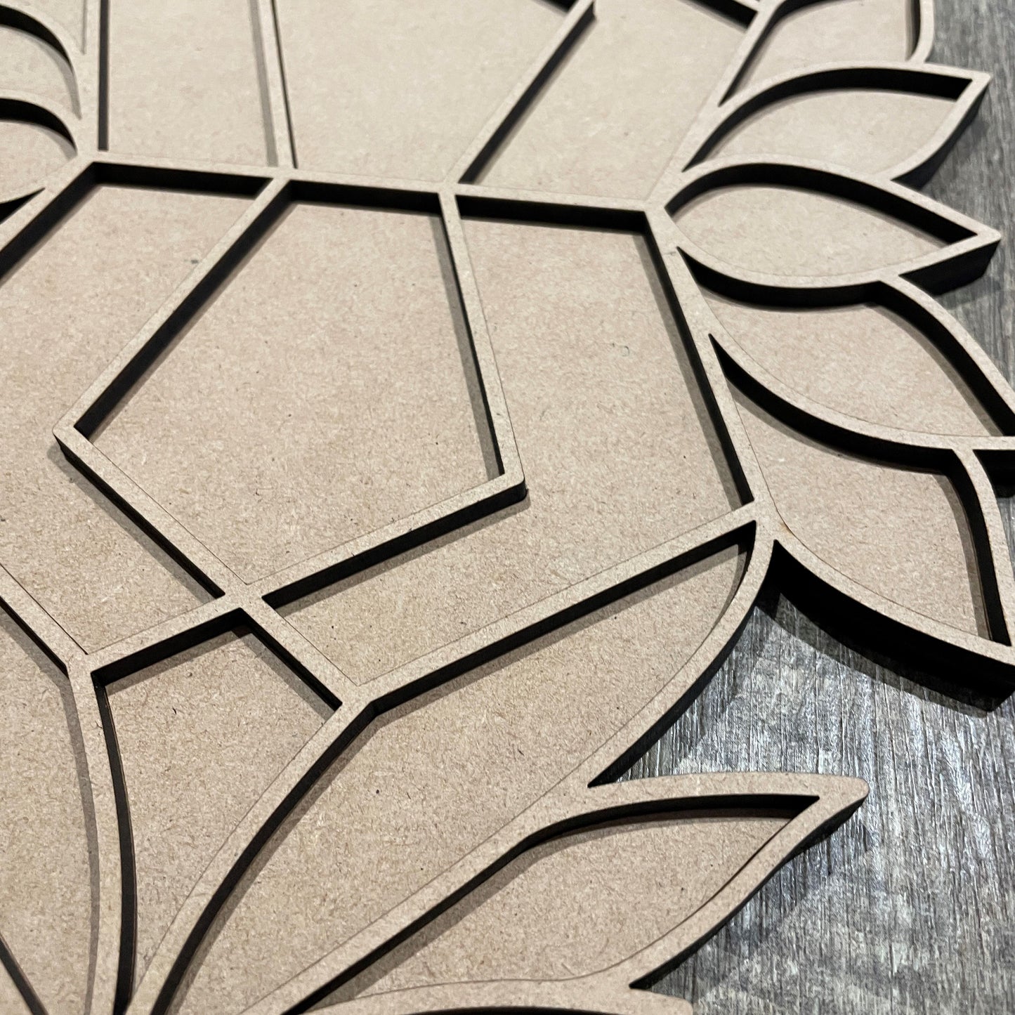 MDF Layered Cutout Mini Reflections 13