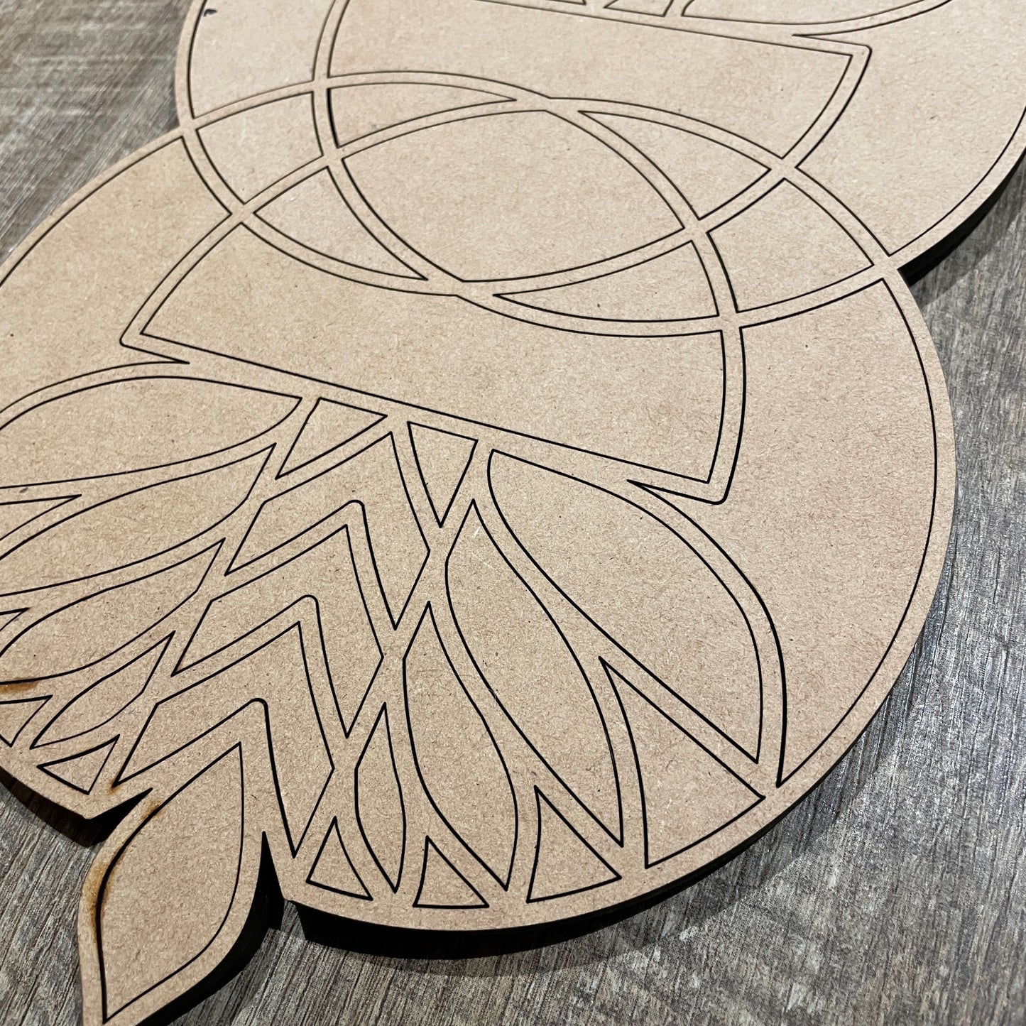 MDF Layered Cutout Mini Reflections 15