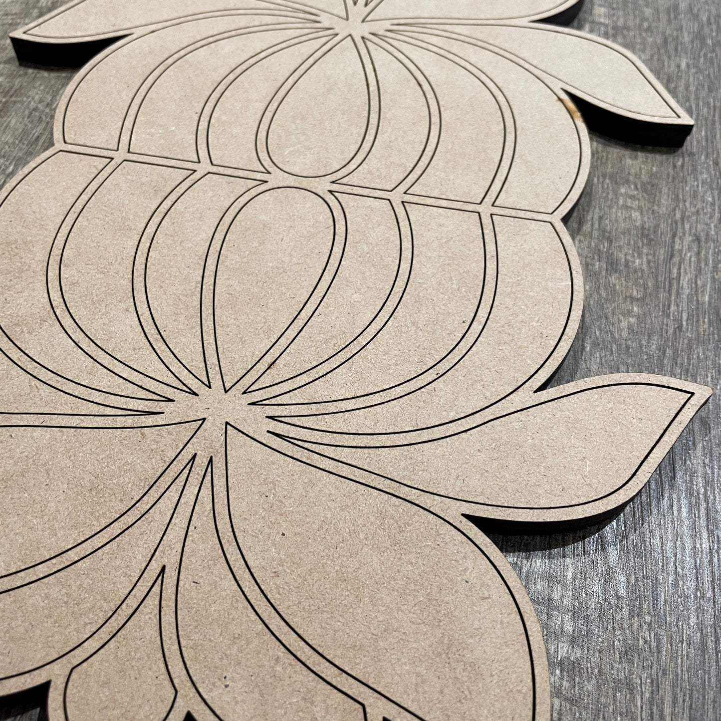MDF Layered Cutout Mini Reflections 16