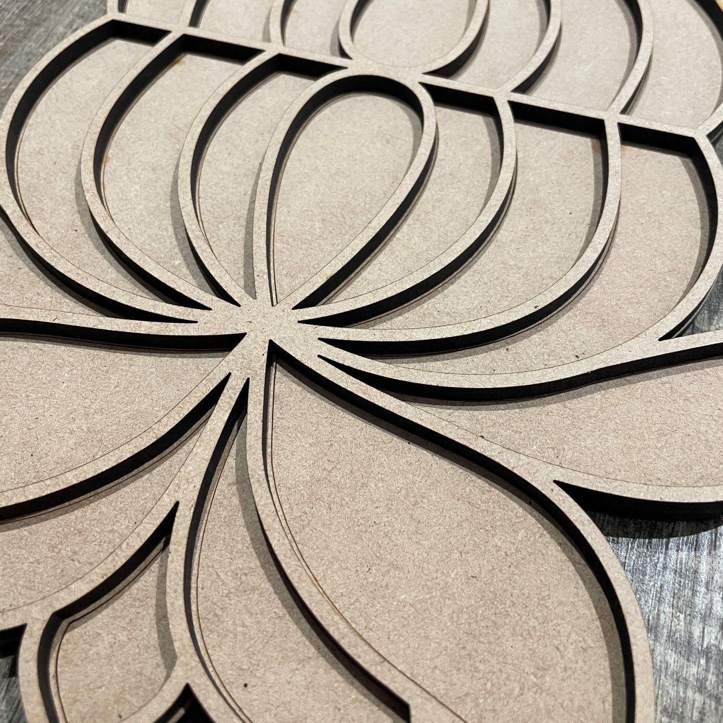 MDF Layered Cutout Mini Reflections 16