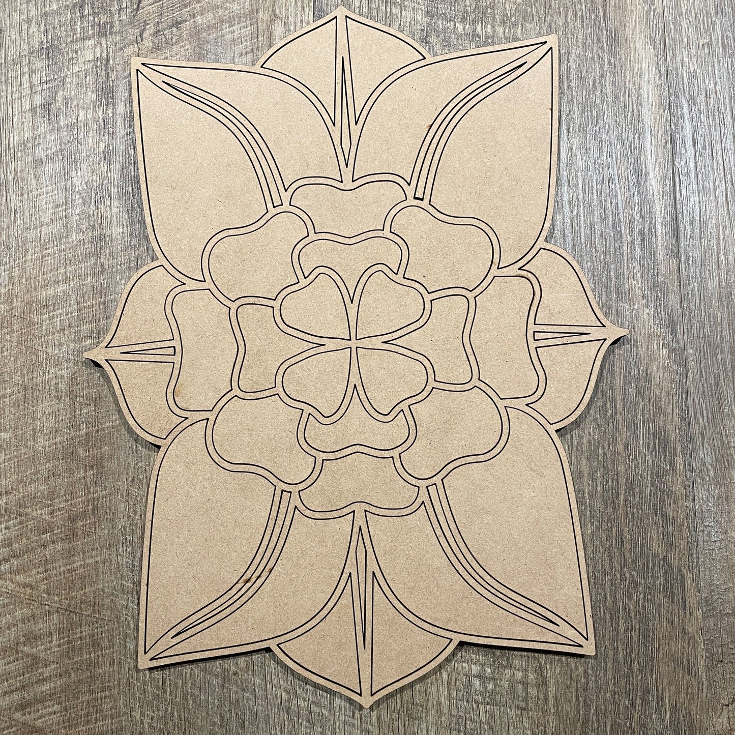 MDF Layered Cutout Mini Reflections 4