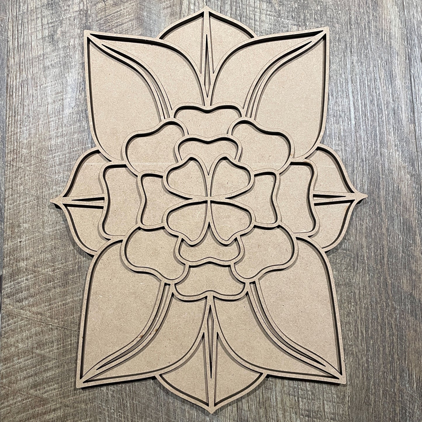 MDF Layered Cutout Mini Reflections 4