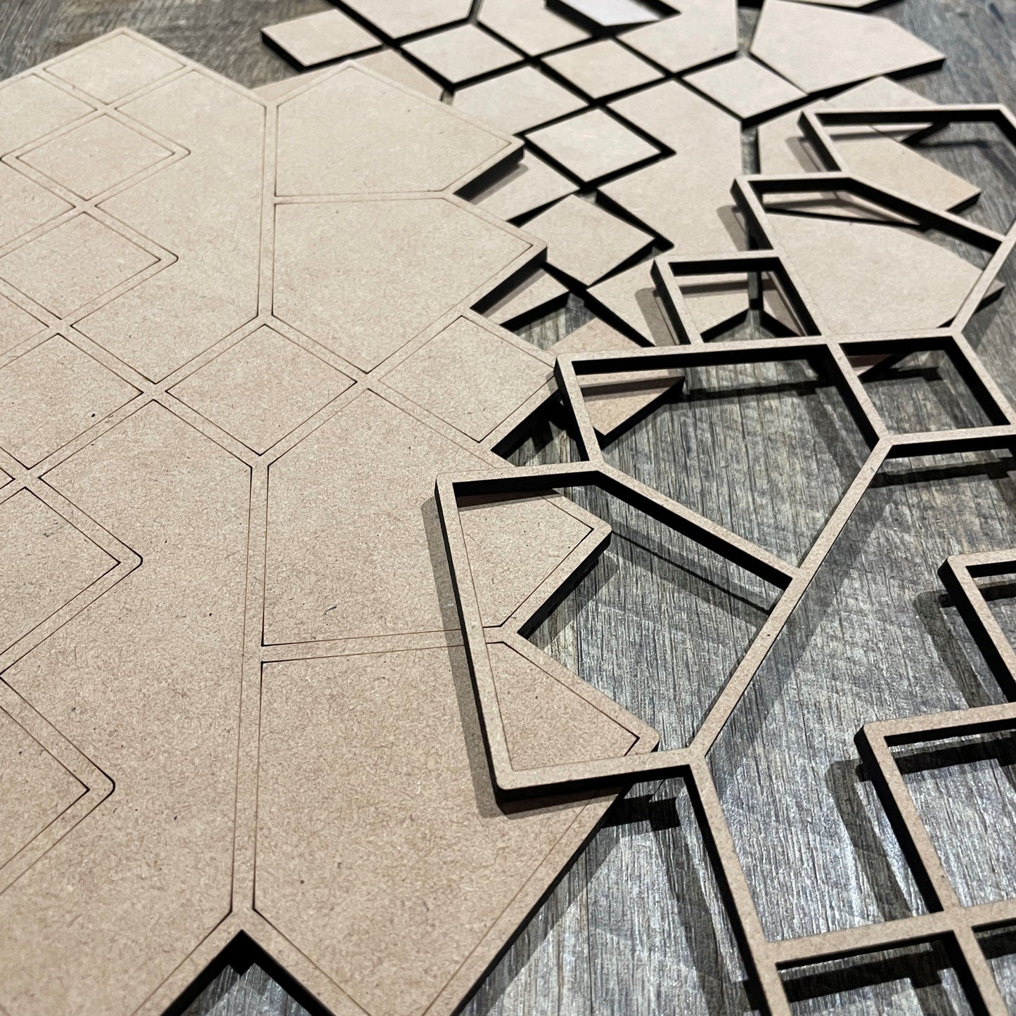 MDF Layered Cutout Mini Reflections 7