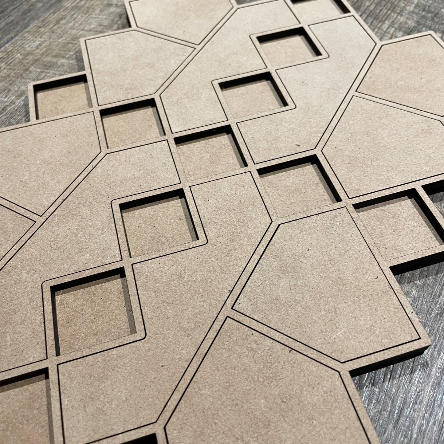 MDF Layered Cutout Mini Reflections 7