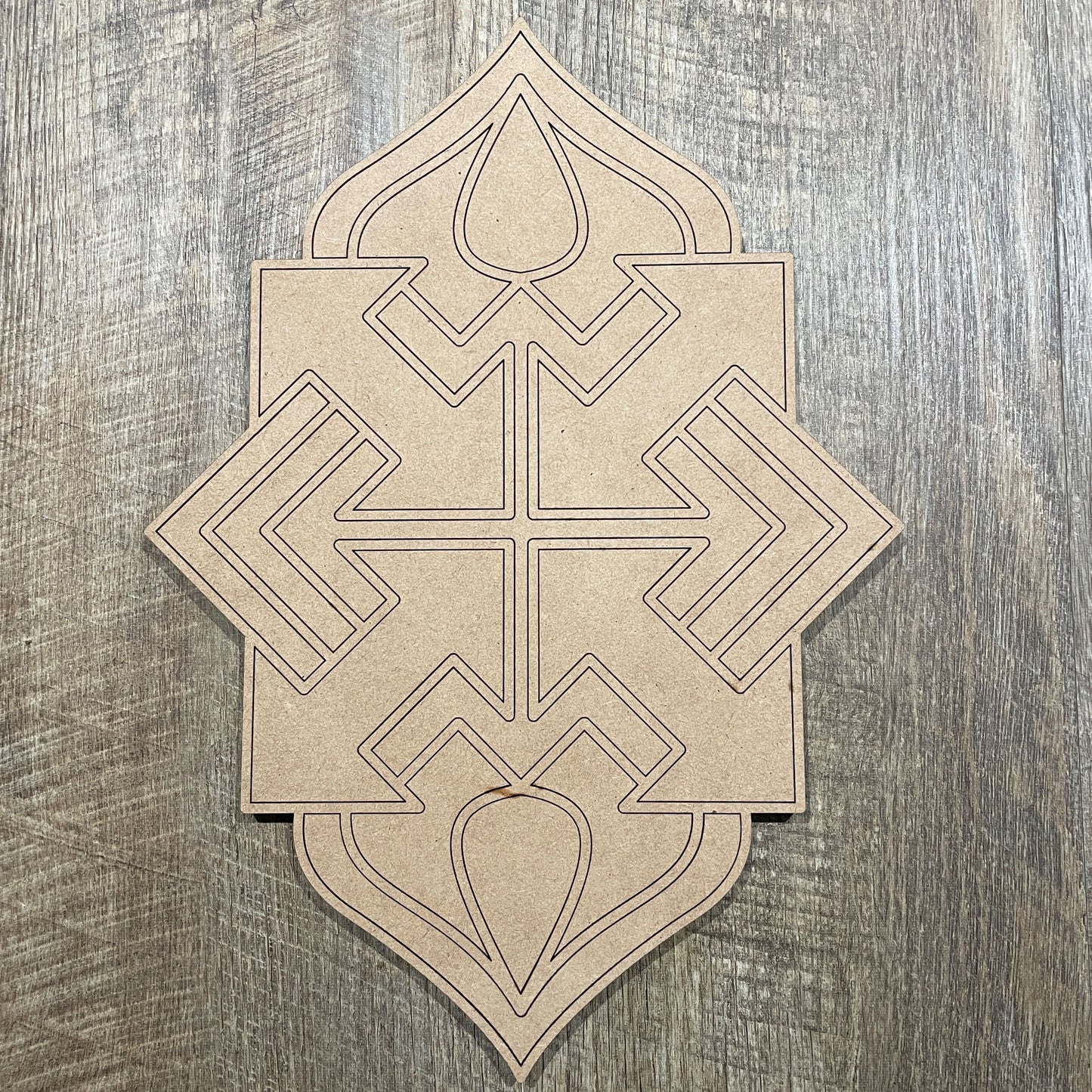 MDF Layered Cutout Mini Reflections 8