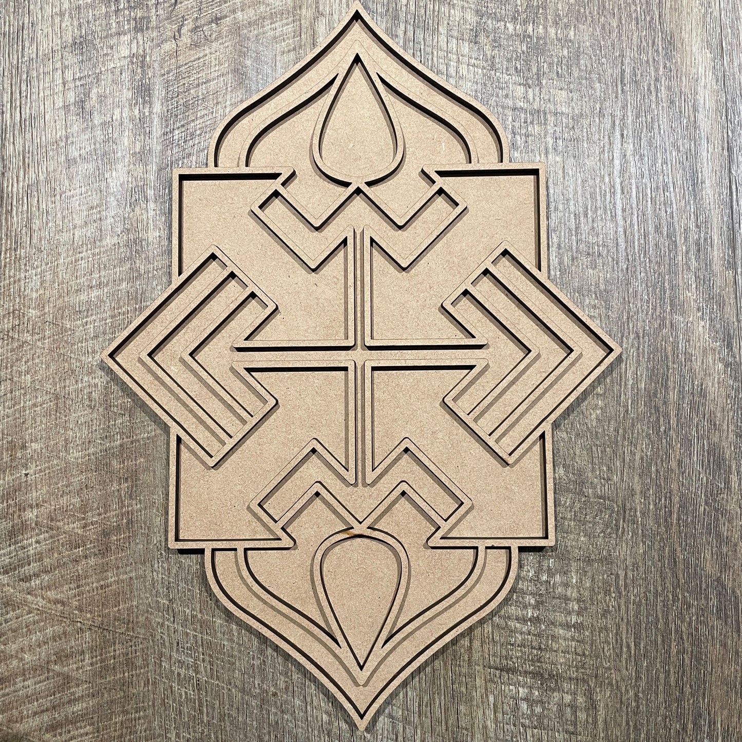 MDF Layered Cutout Mini Reflections 8