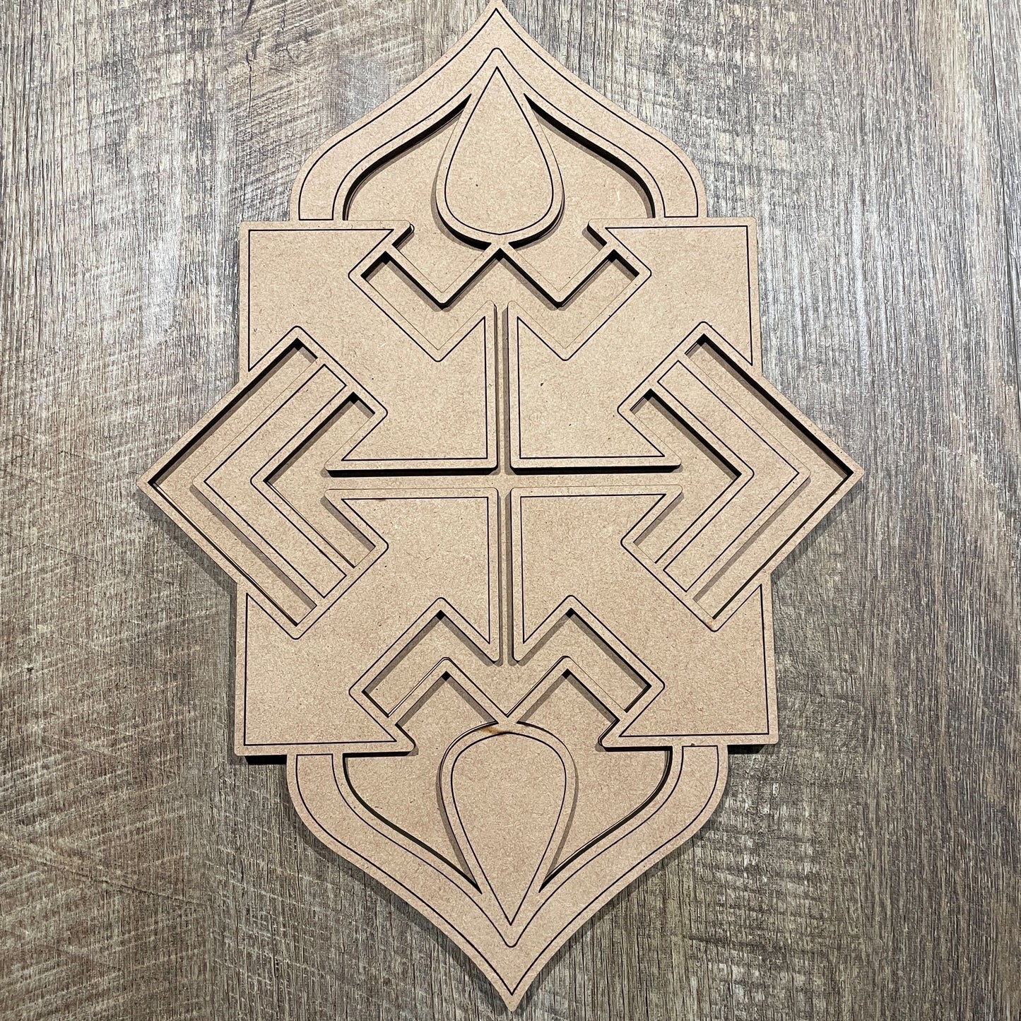 MDF Layered Cutout Mini Reflections 8