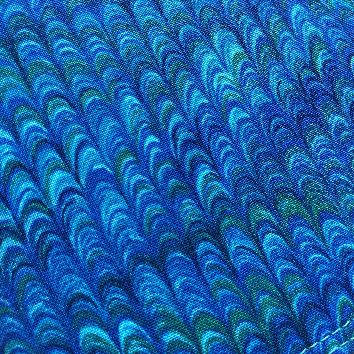 Wilddori Traveler's Notebook Cover Blue Swirls
