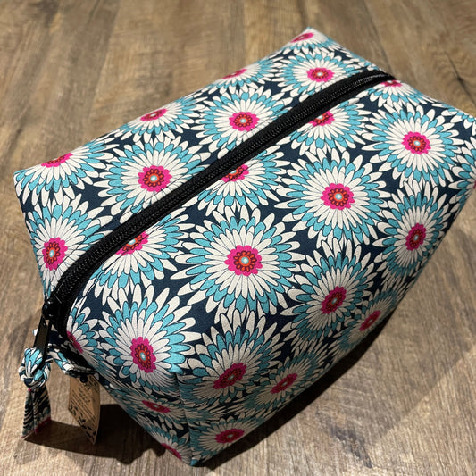 Boxy Makeup Bag - JP Tropical Flora 2