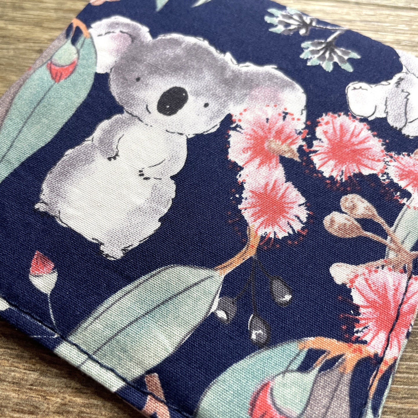 Fabric Corner Bookmark - Cute Koala