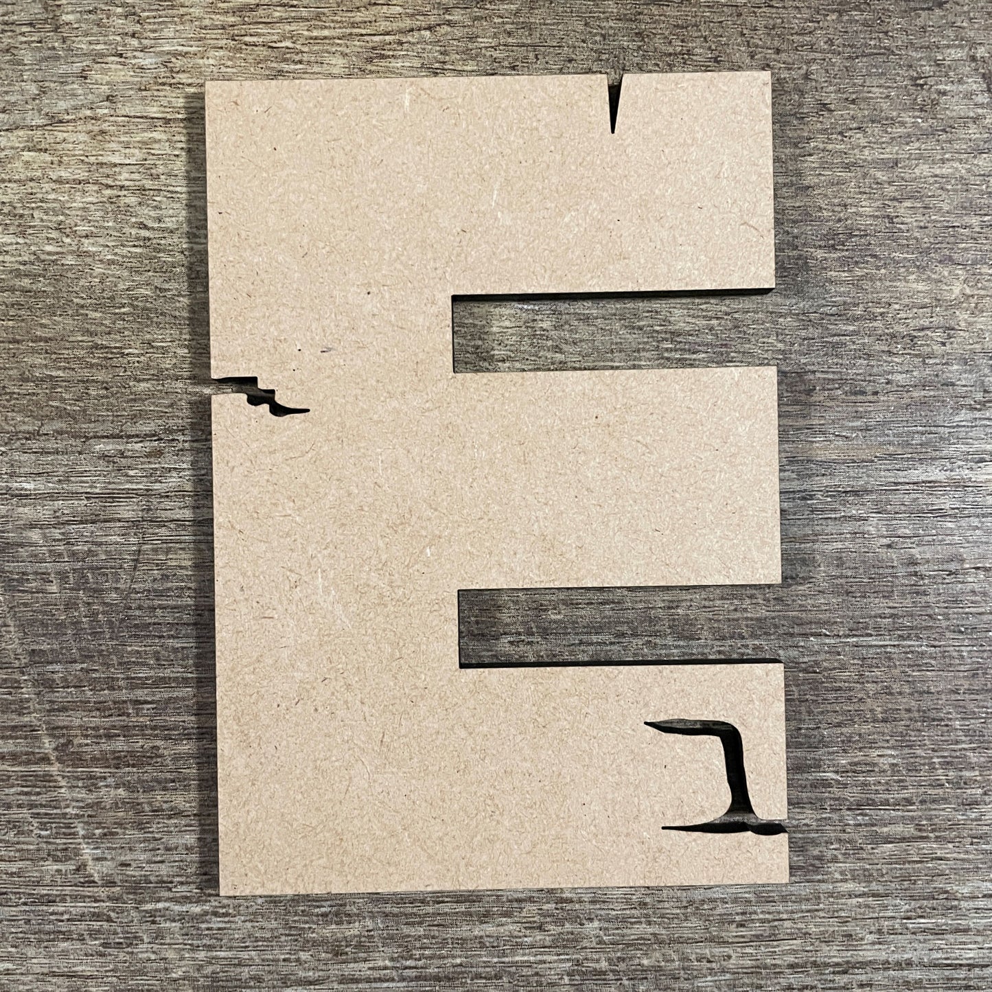 MDF Letters and Numbers 'Pixelcraft'