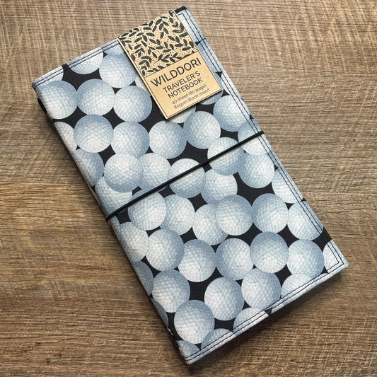 Wilddori Traveler's Notebook Cover Golf Balls