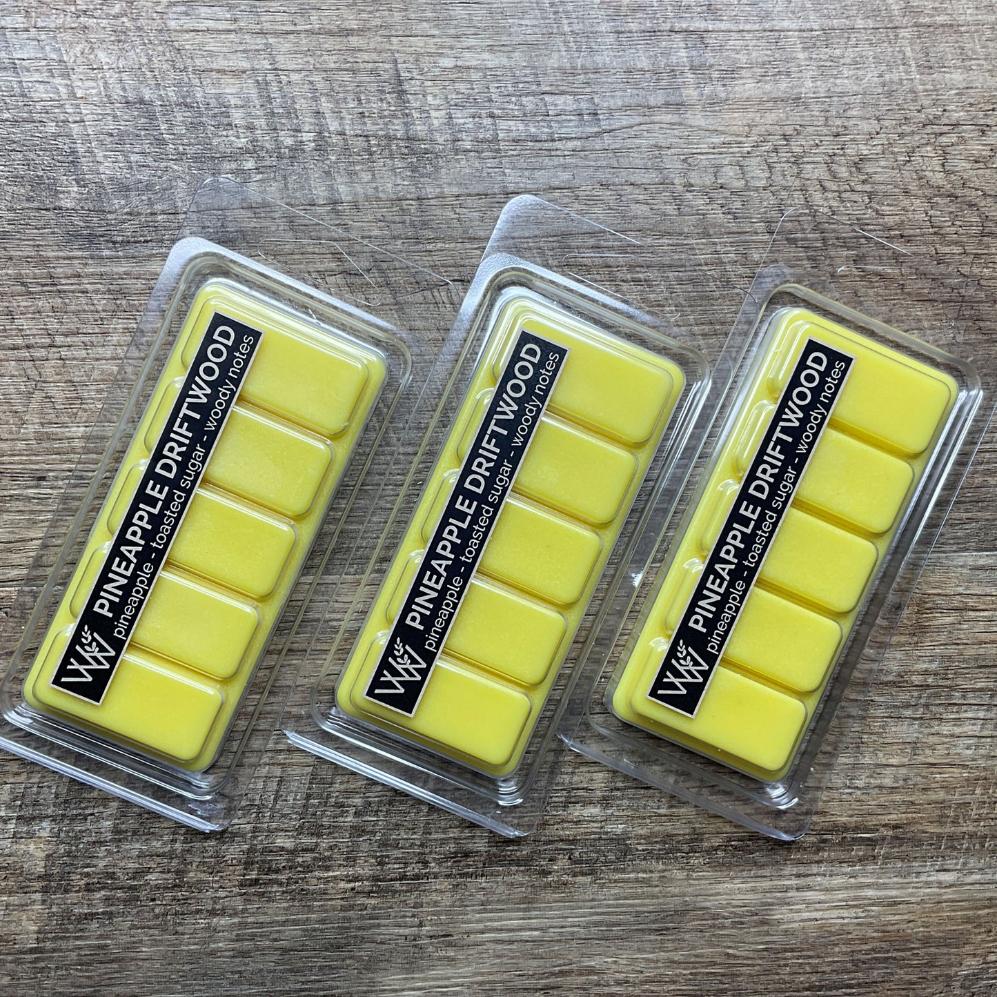 Wild Wicks Soy Wax Snap Bar Melts - Pineapple Driftwood