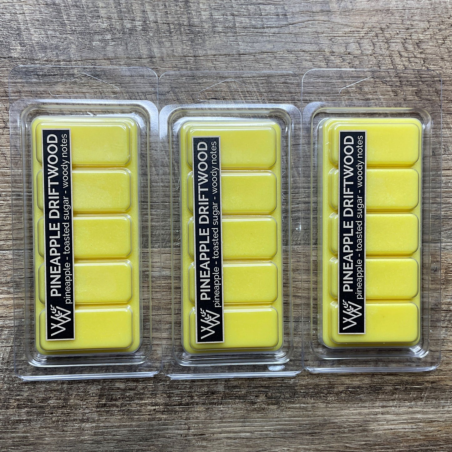 Wild Wicks Soy Wax Snap Bar Melts - Pineapple Driftwood
