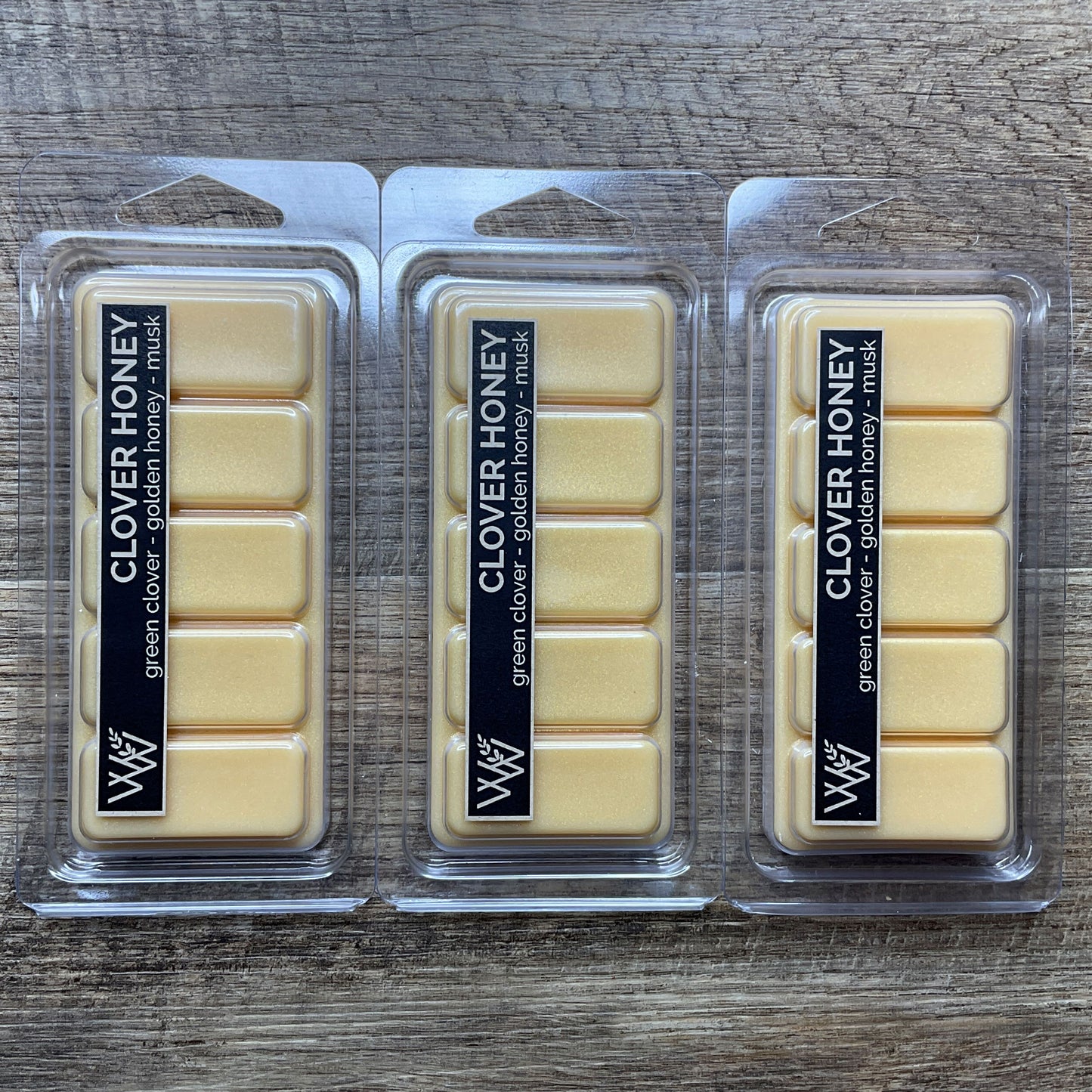 Wild Wicks Soy Wax Snap Bar Melts - Clover Honey