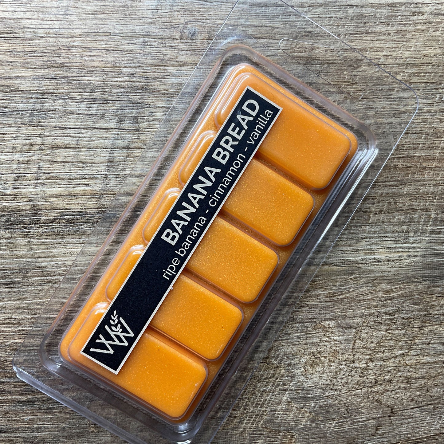 Wild Wicks Soy Wax Snap Bar Melts - Banana Bread