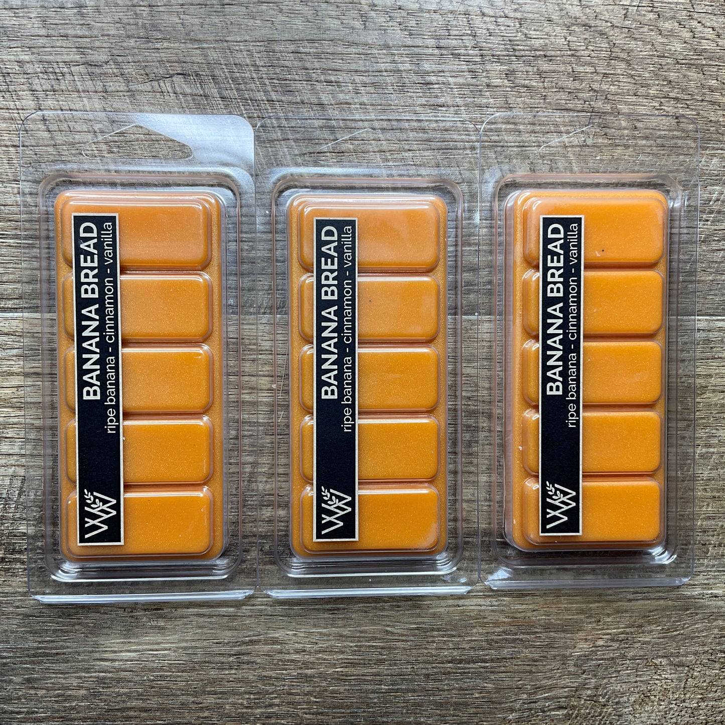 Wild Wicks Soy Wax Snap Bar Melts - Banana Bread