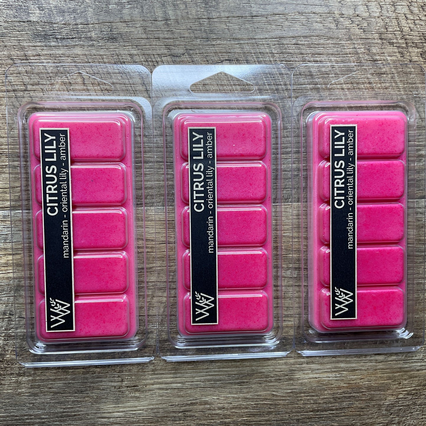 Wild Wicks Soy Wax Snap Bar Melts - Citrus Lily