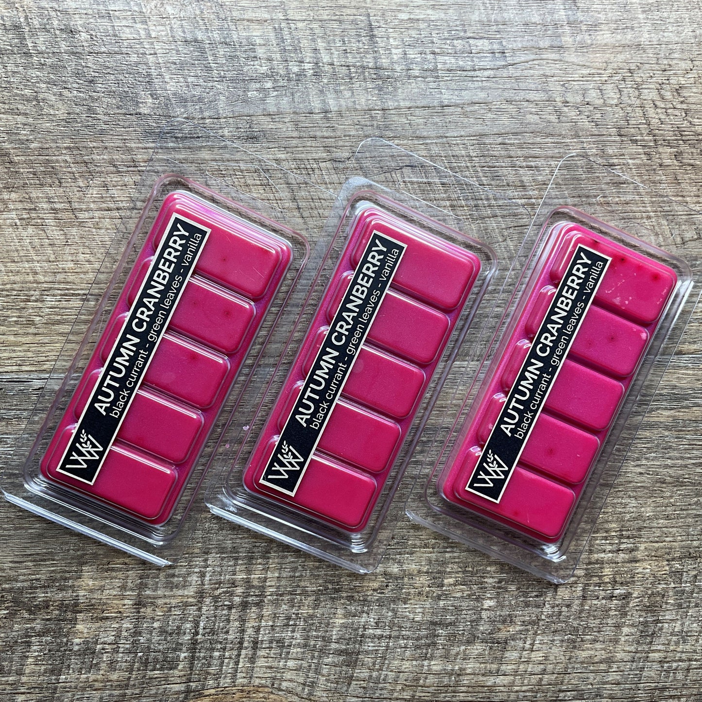 Wild Wicks Soy Wax Snap Bar Melts - Autumn Cranberry
