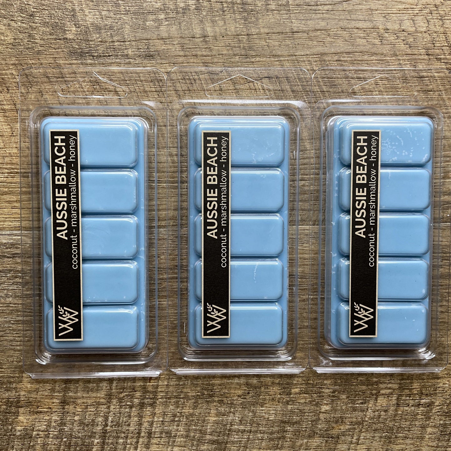 Wild Wicks Soy Wax Snap Bar Melts - Aussie Beach