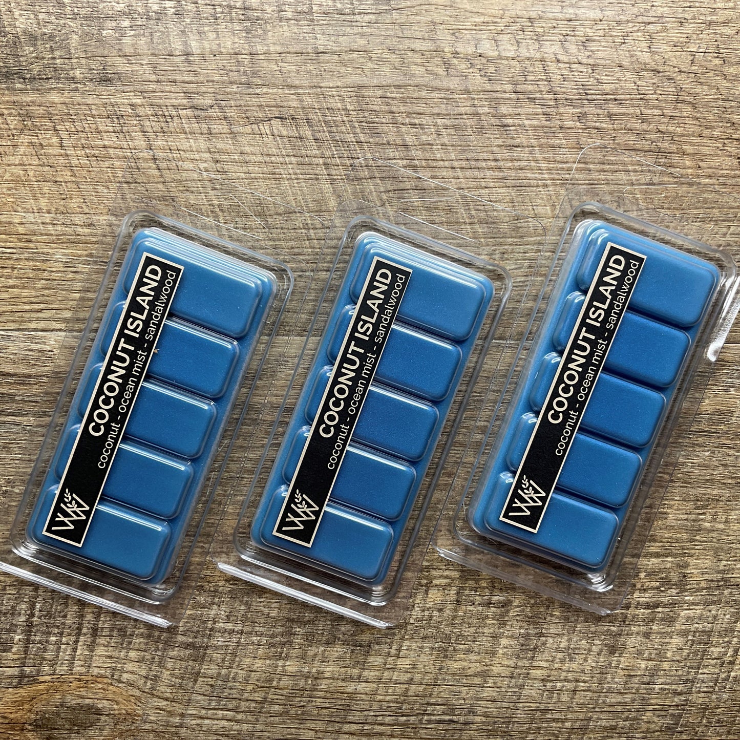 Wild Wicks Soy Wax Snap Bar Melts - Coconut Island