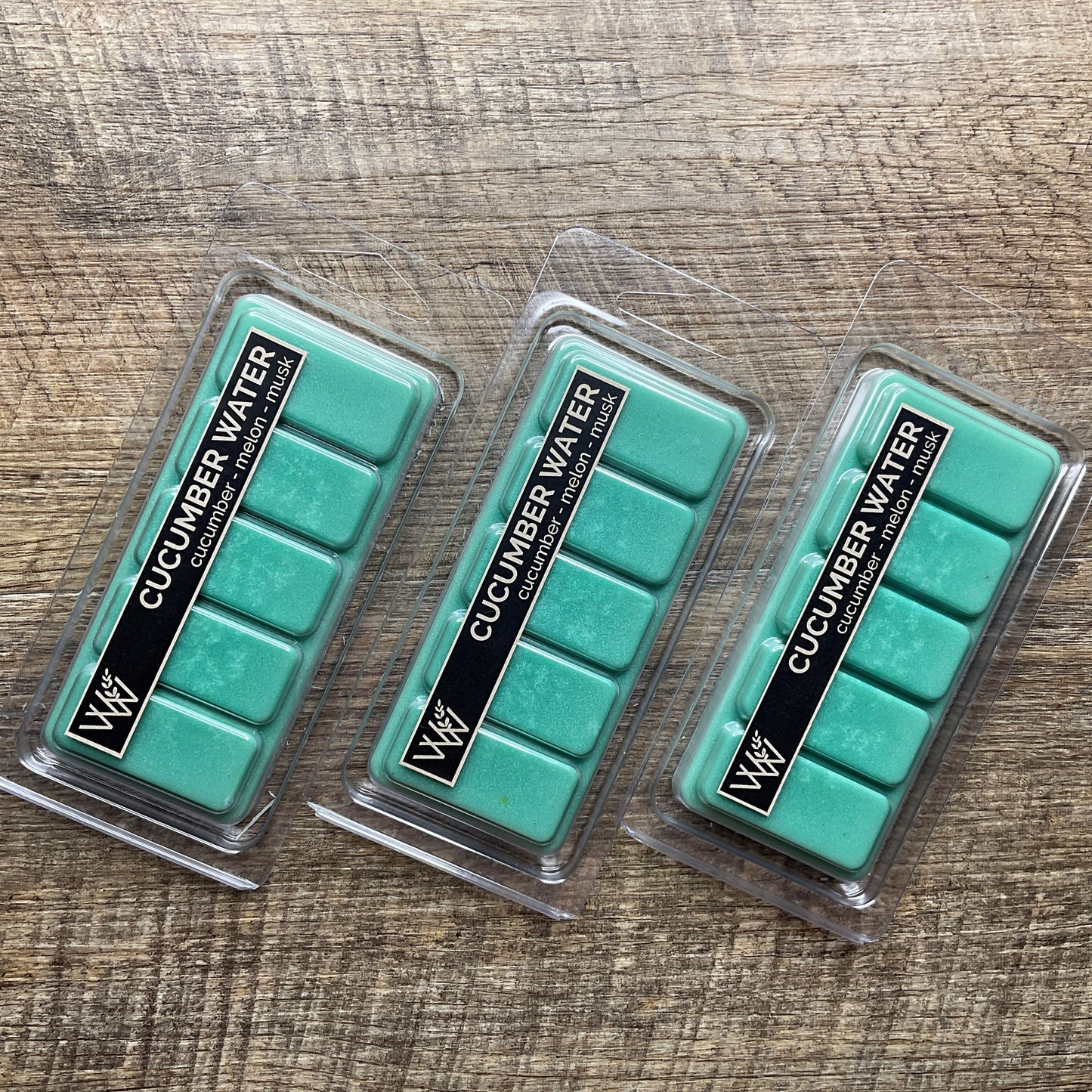 Wild Wicks Soy Wax Snap Bar Melts - Cucumber Water