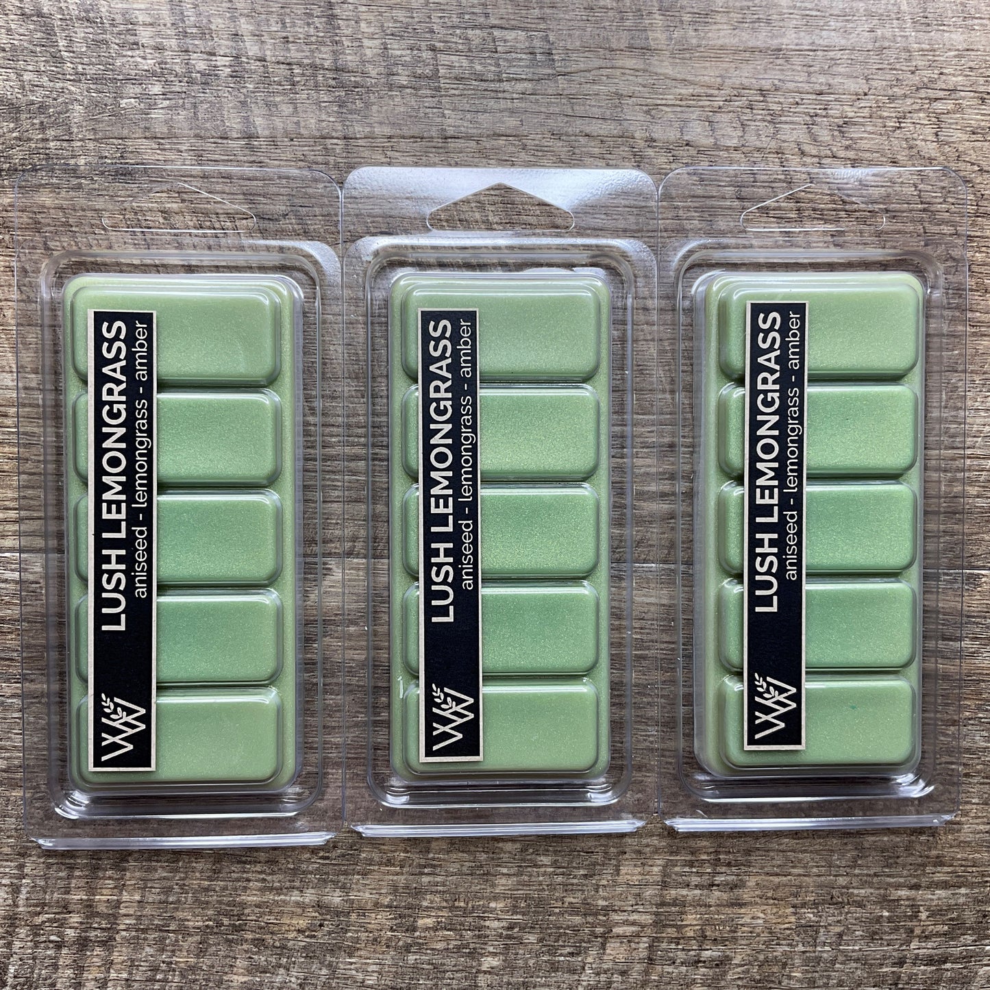 Wild Wicks Soy Wax Snap Bar Melts - Lush Lemongrass