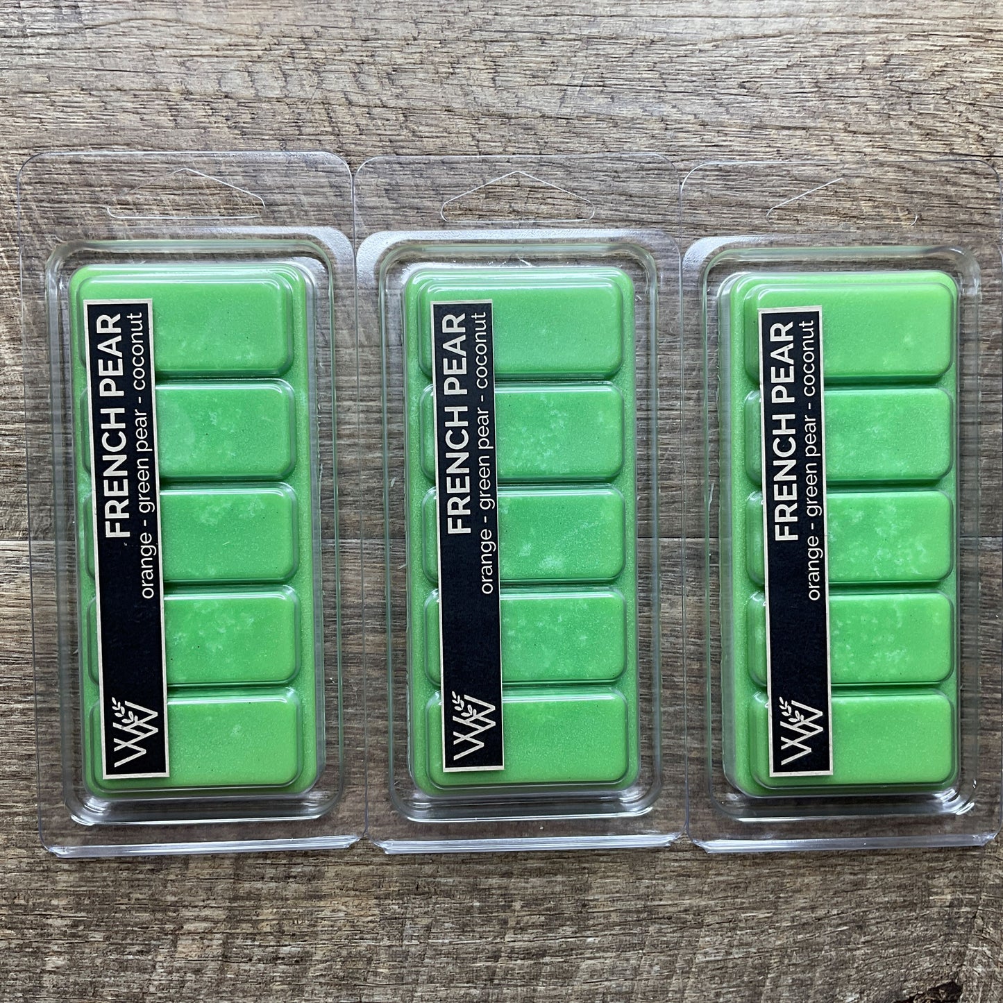Wild Wicks Soy Wax Snap Bar Melts - French Pear