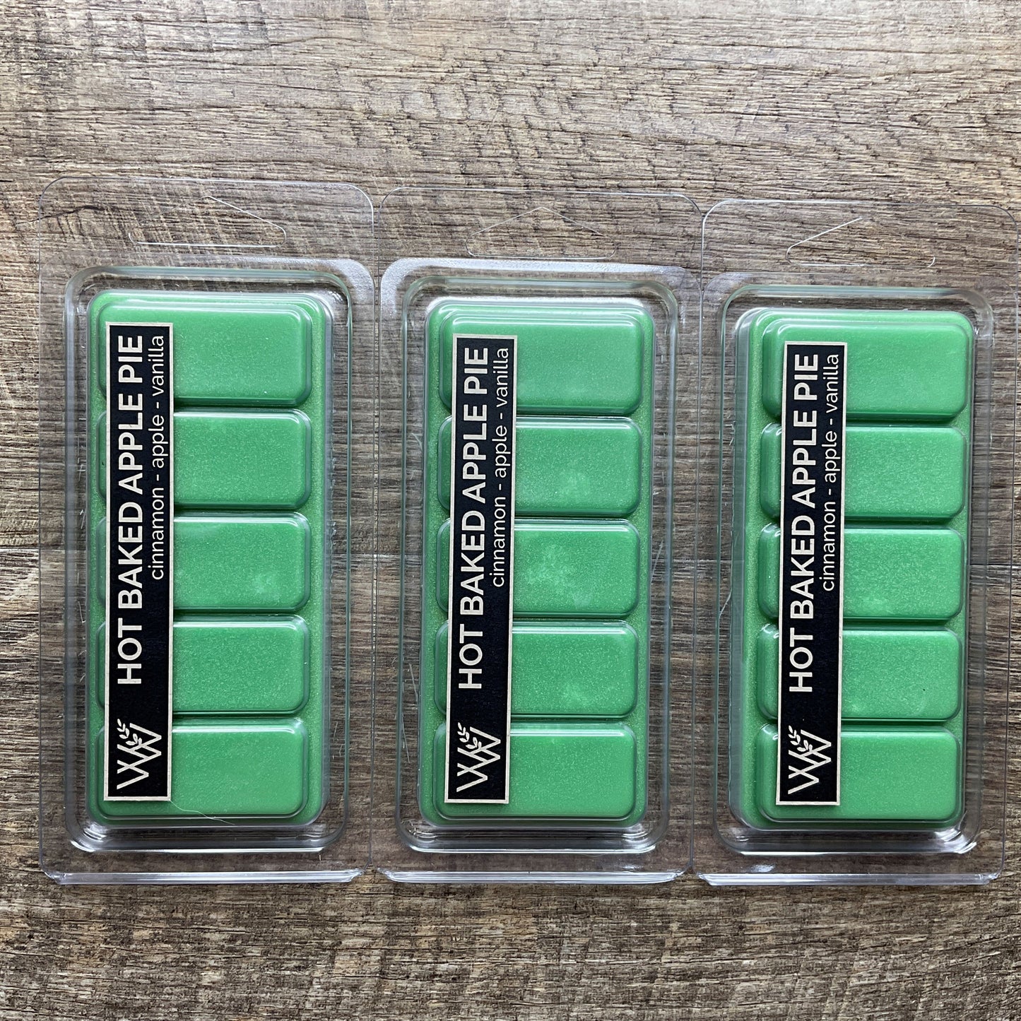 Wild Wicks Soy Wax Snap Bar Melts - Hot Baked Apple Pie