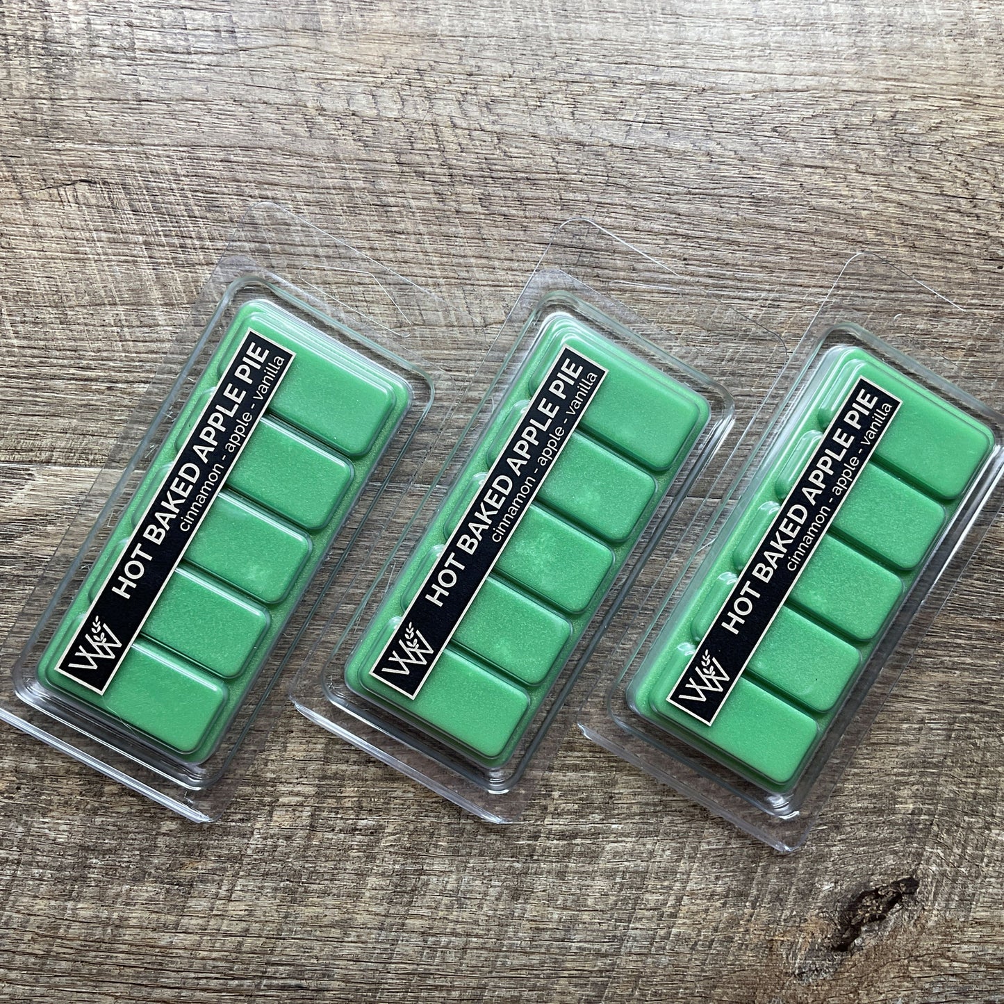 Wild Wicks Soy Wax Snap Bar Melts - Hot Baked Apple Pie