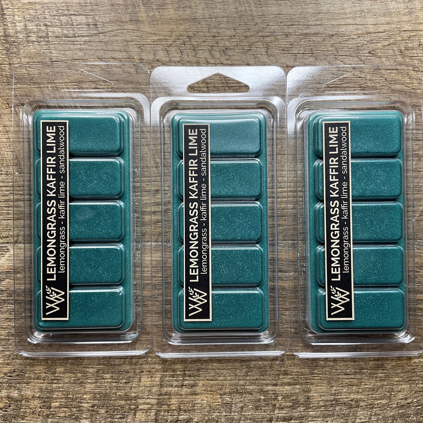 Wild Wicks Soy Wax Snap Bar Melts - Lemongrass Kaffir Lime