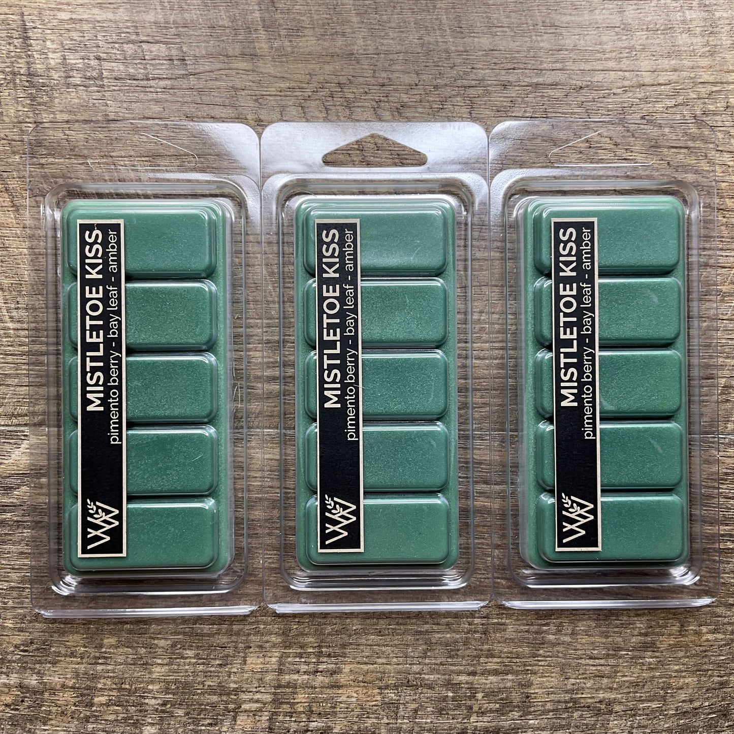 Wild Wicks Soy Wax Snap Bar Melts - Mistletoe Kiss