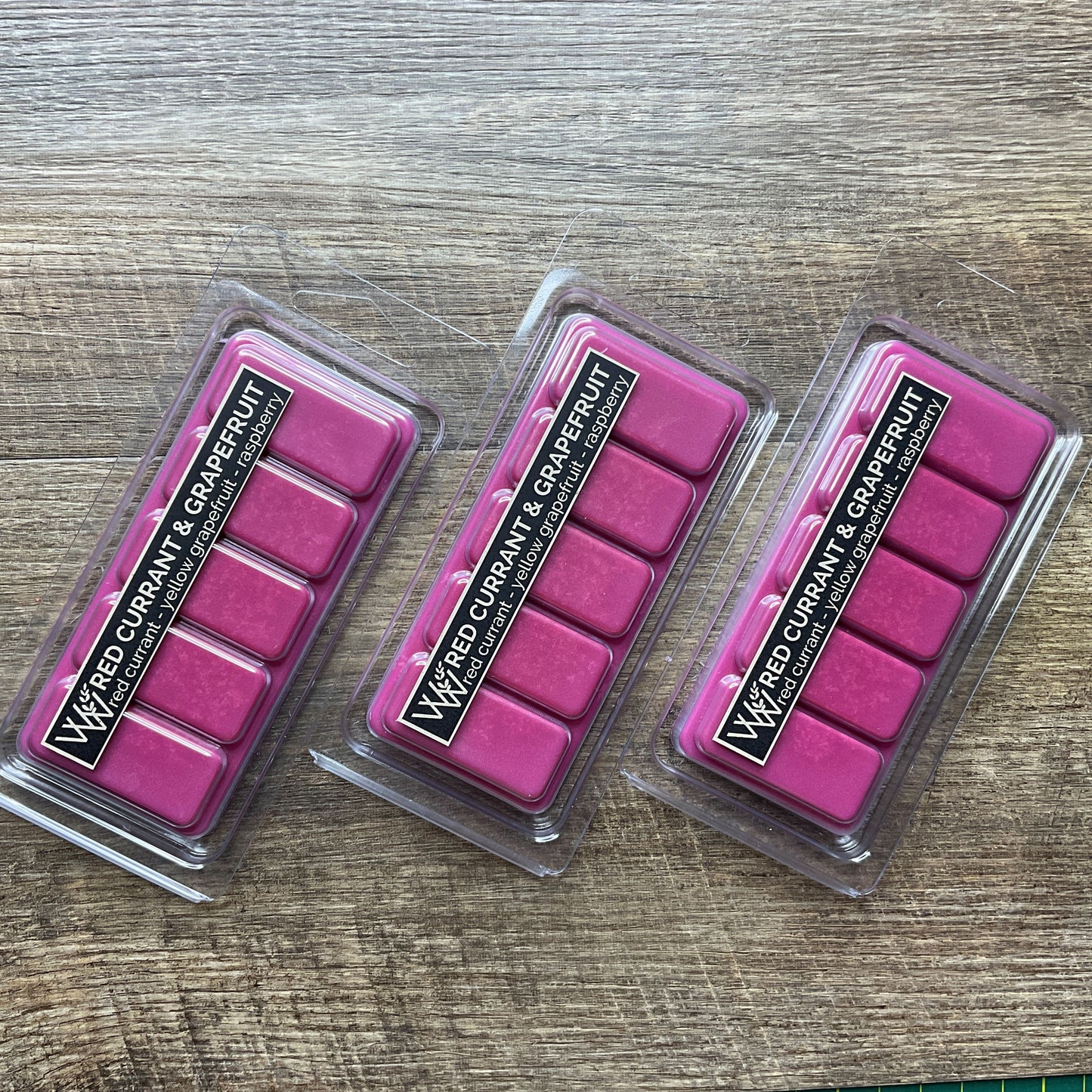 Wild Wicks Soy Wax Snap Bar Melts - Red Currant & Grapefruit