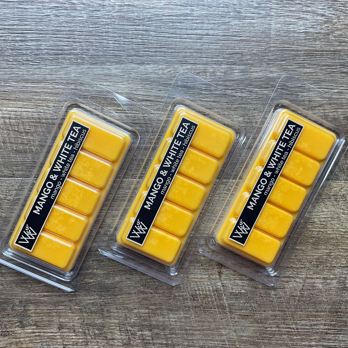 Wild Wicks Soy Wax Snap Bar Melts - Mango & White Tea