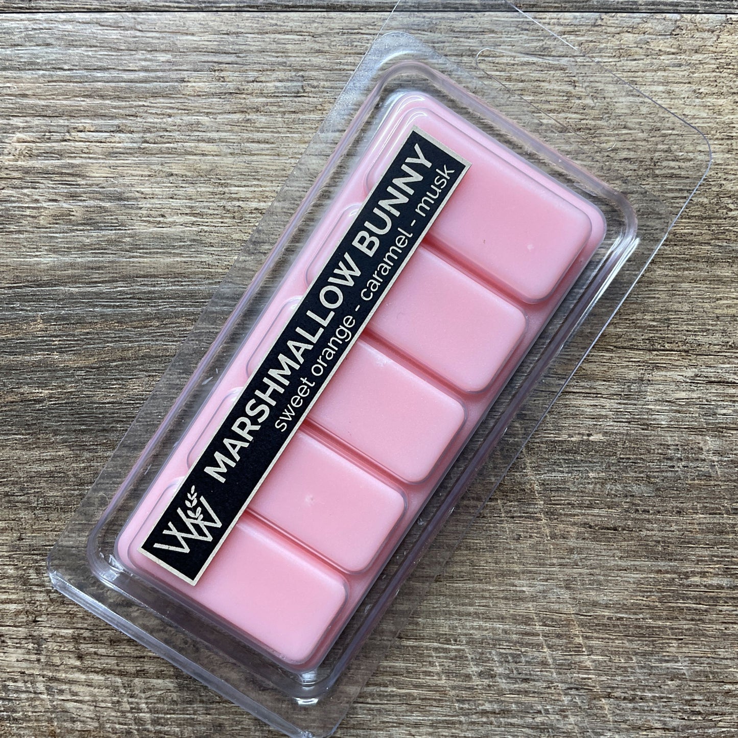 Wild Wicks Soy Wax Snap Bar Melts - Marshmallow Bunny