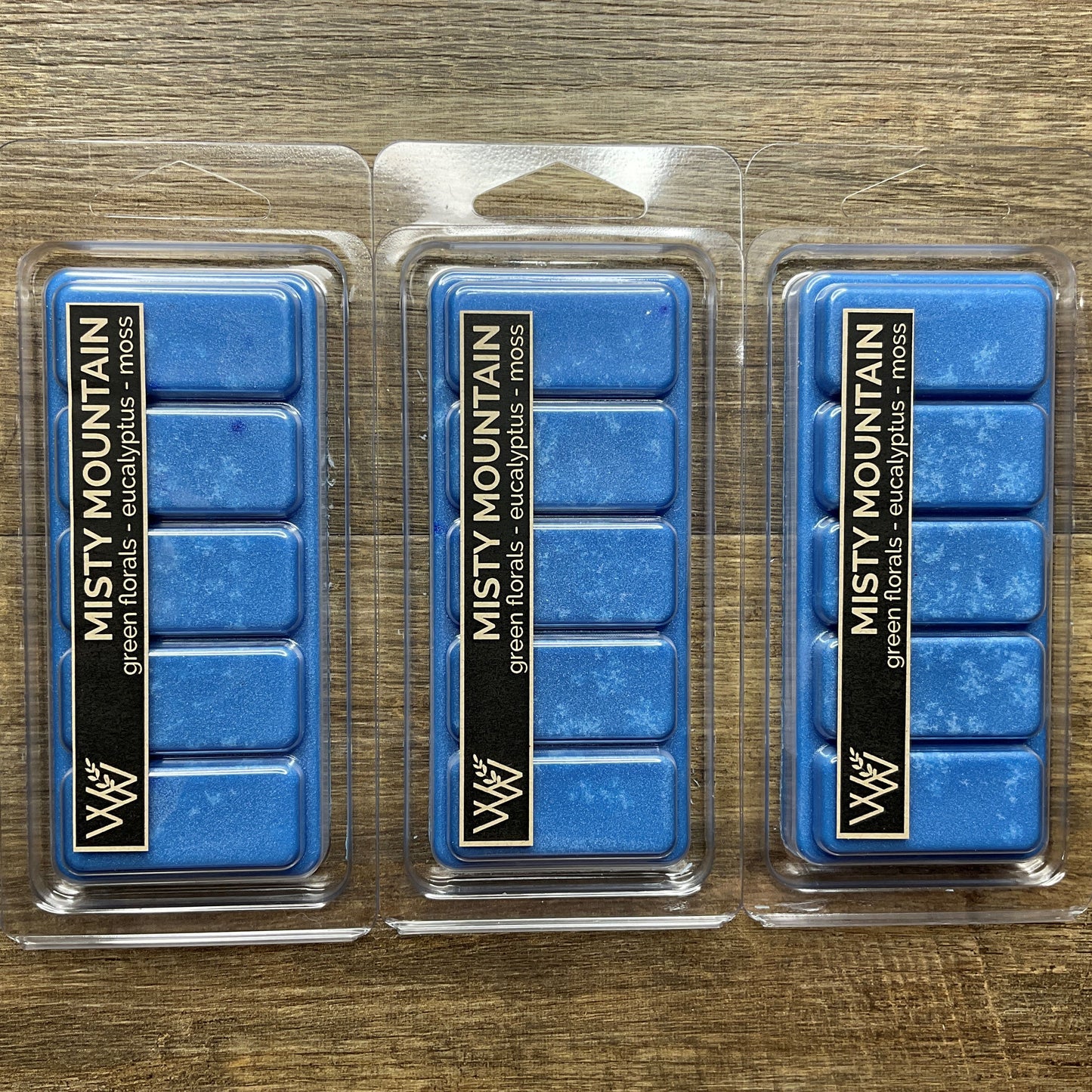 Wild Wicks Soy Wax Snap Bar Melts - Misty Mountain