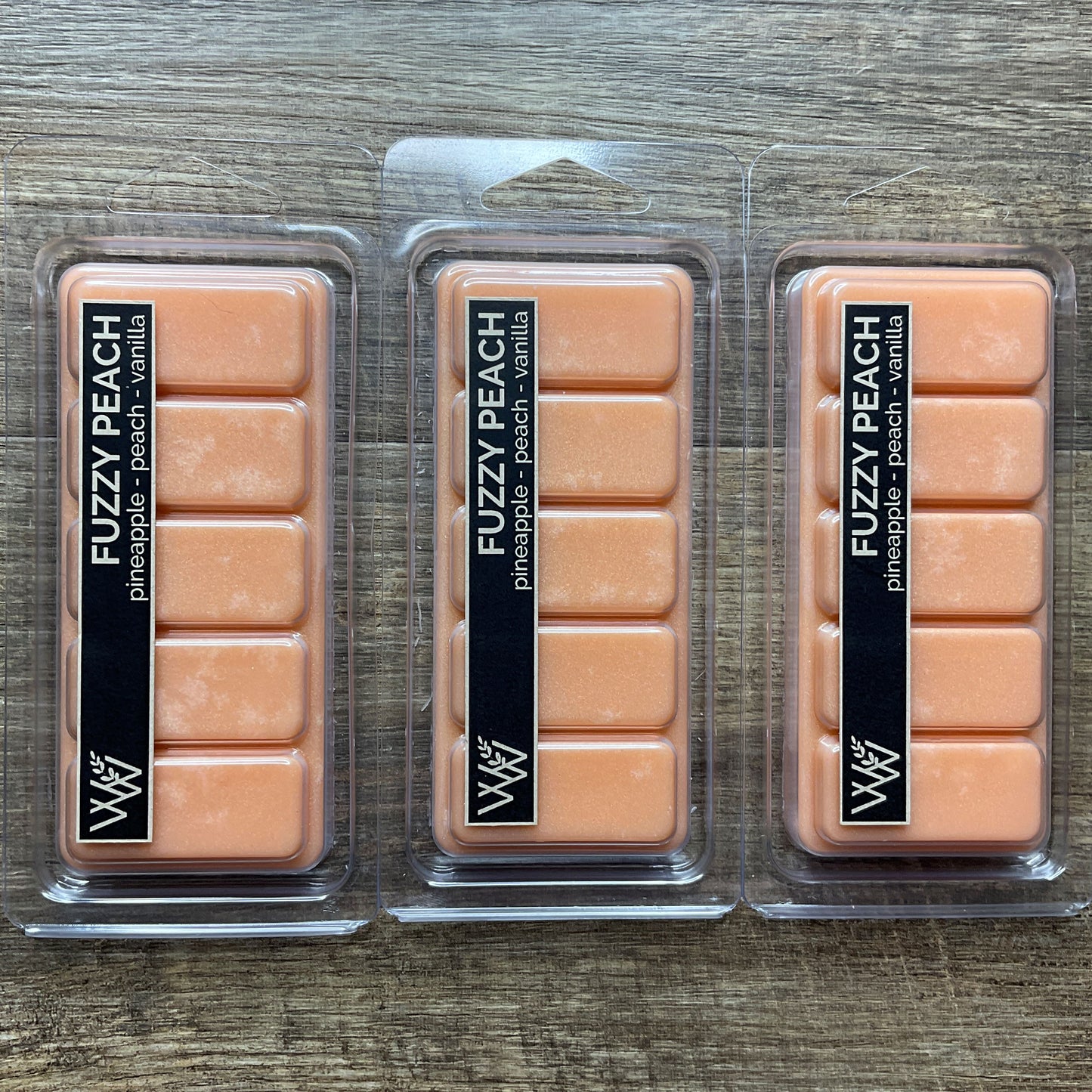 Wild Wicks Soy Wax Snap Bar Melts - Fuzzy Peach