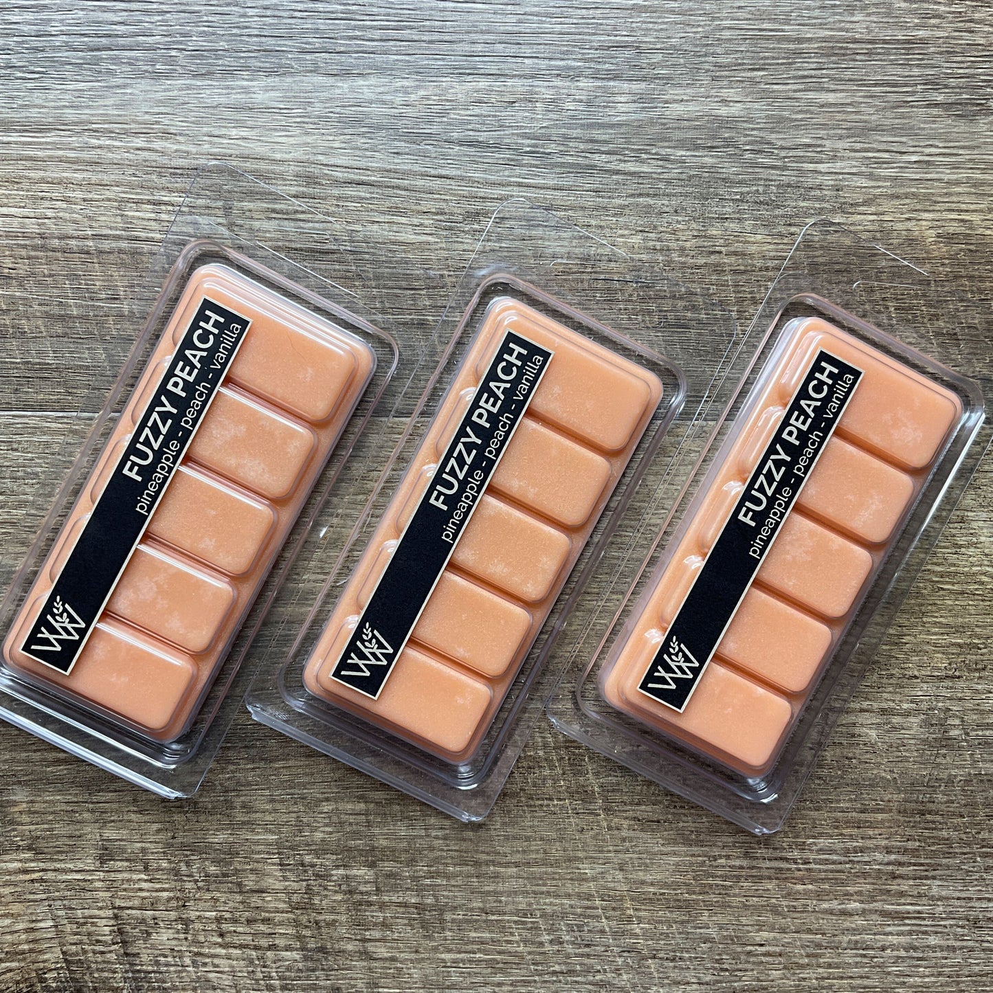 Wild Wicks Soy Wax Snap Bar Melts - Fuzzy Peach