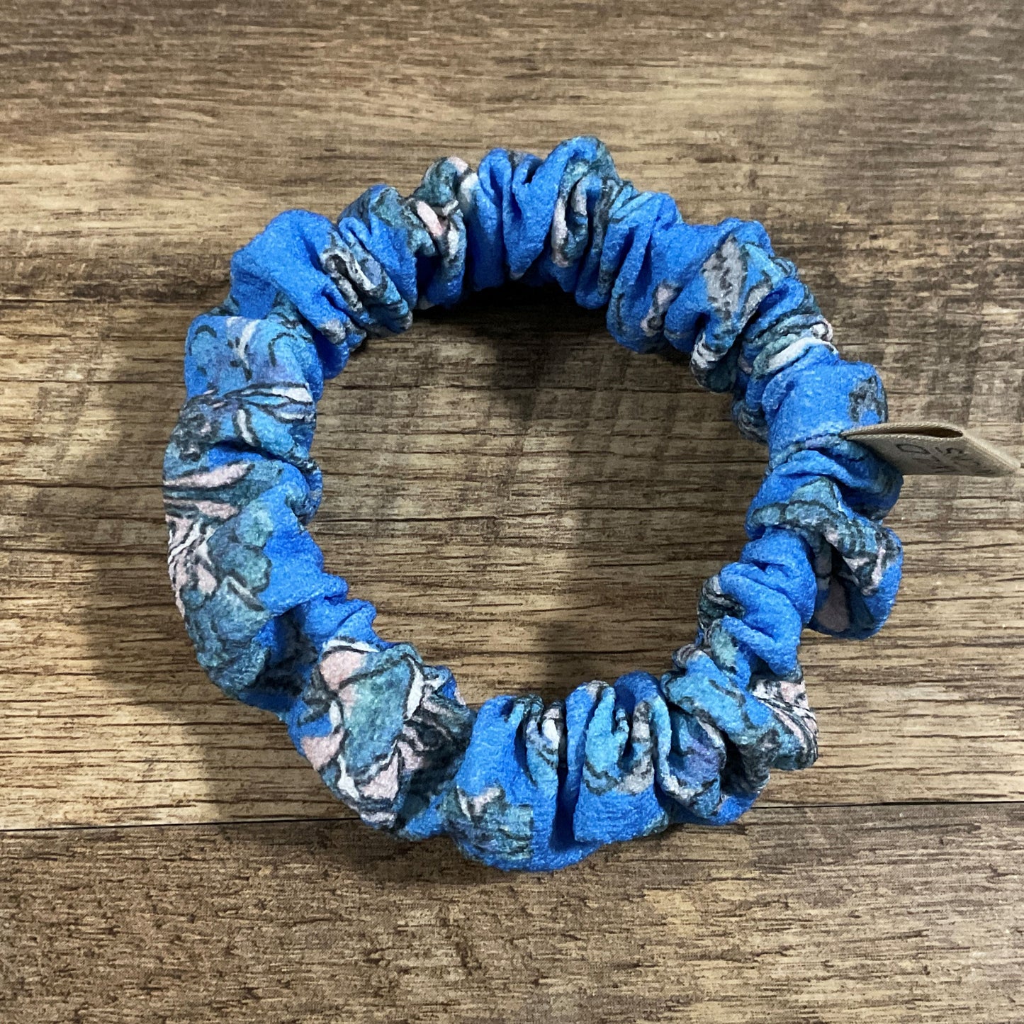 Scrunchies - Blue Floral