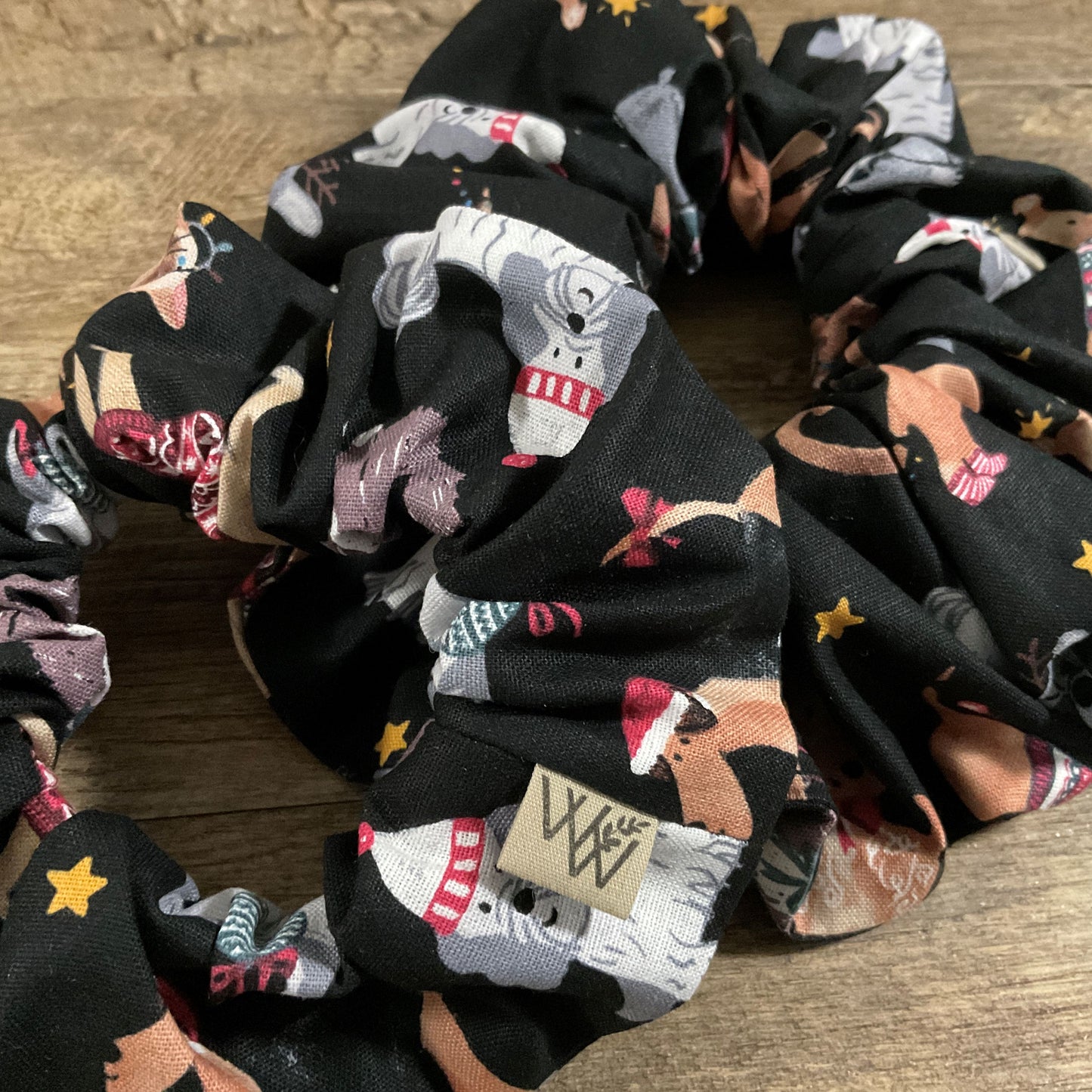 Scrunchies - Christmas Pups