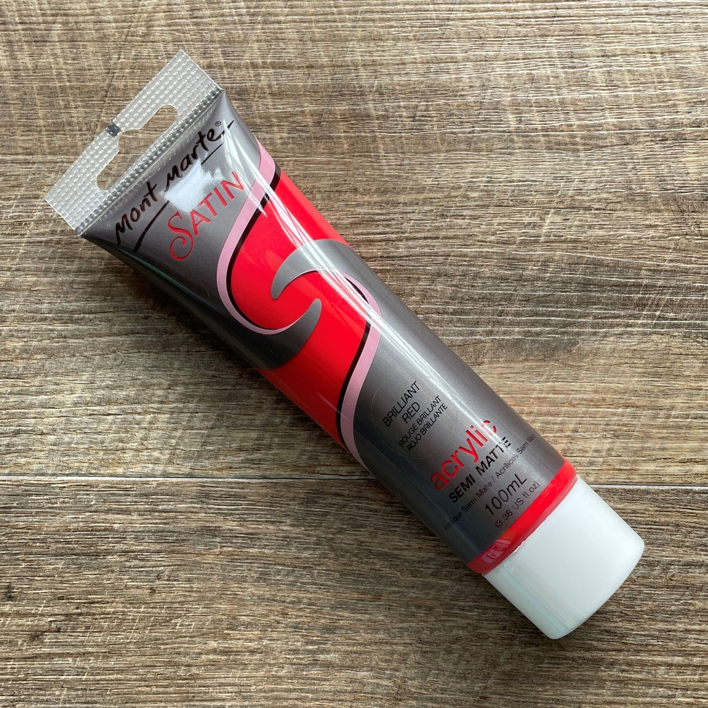 Mont Marte Semi Matt Acrylic Paint 100ml Tube